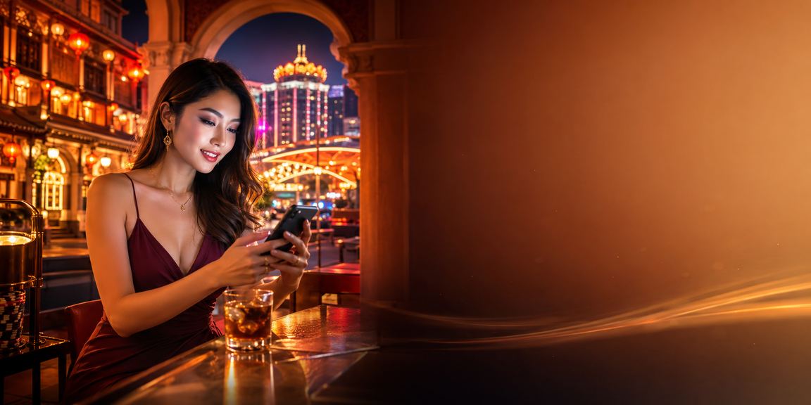 Pengguna g7x mengakses aplikasi kasino di Genting Highlands melalui telefon mudah alih
